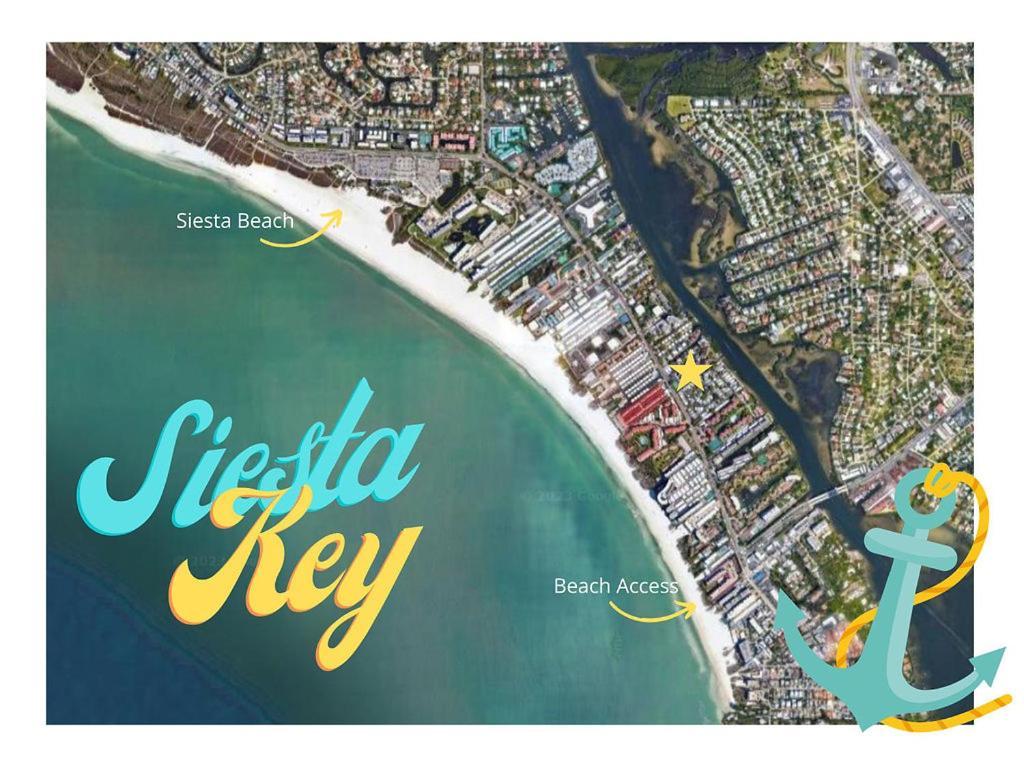Apartmán Siesta Key Escape Ground Floor Steps To Heated Pool And Free Trolley Exteriér fotografie